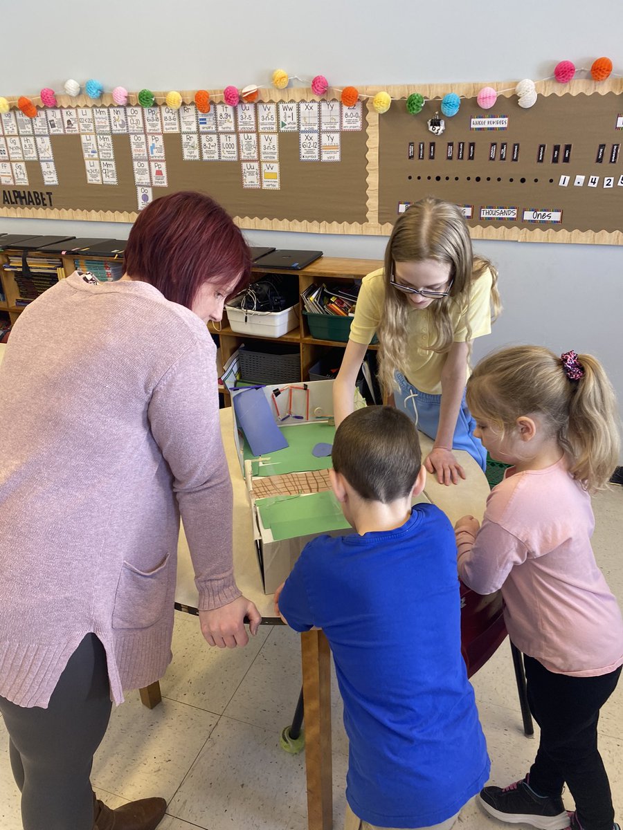 The students had so much fun designing, building and presenting their playground through the use of simple machines! <a href="/PerlwinElem/">Perlwin Elementary</a>