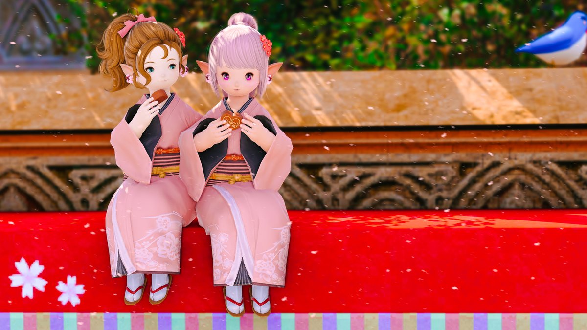RoseOpheliaXIV's tweet photo. Krile and Tataru celebrating Little Ladies' Day 🌸

#ffxiv #ff14 #XIV_PICTCLIP #gpose #GPOSERS   #EorzeaPhotos #FinalFantasyXIV #lalafell #ララフェル #おはララ https://t.co/GJB7VdQwWi