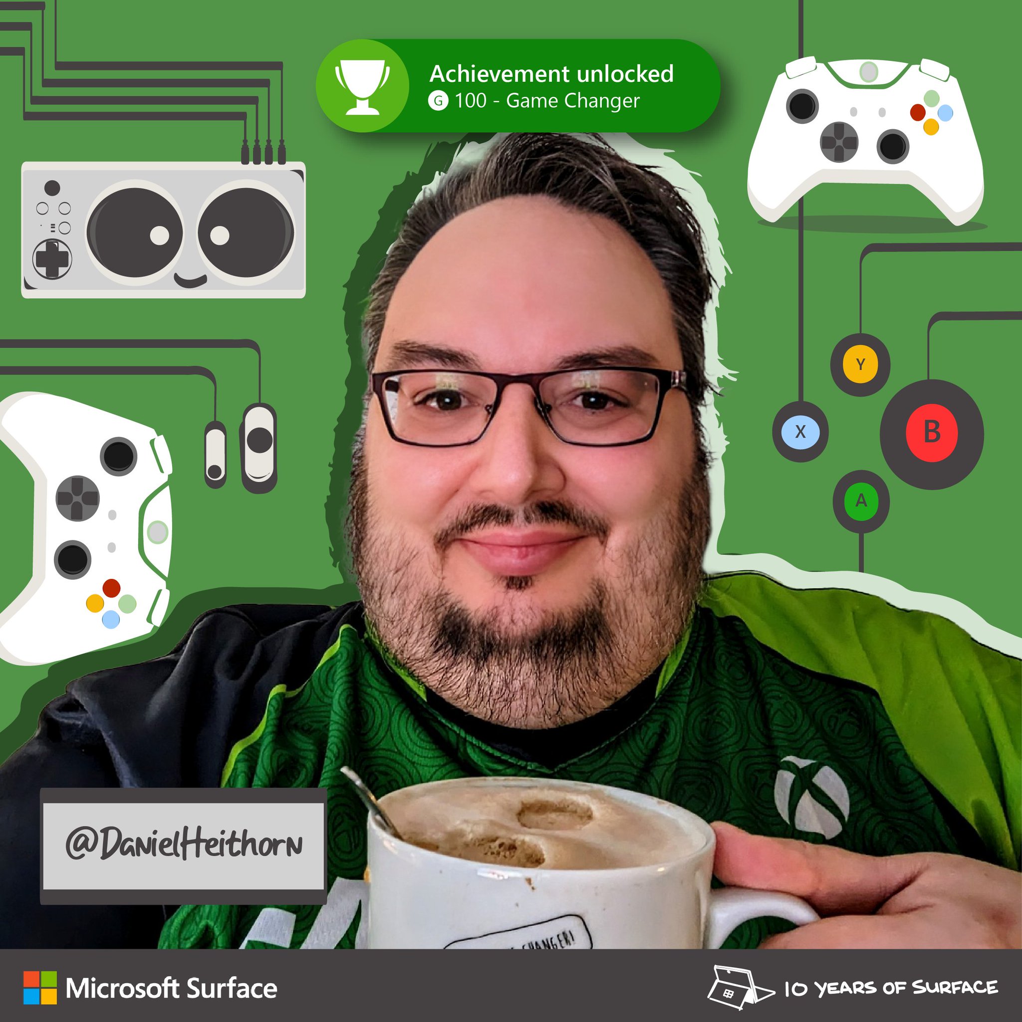 Microsoft surface on twitter danielheithorn achievement unlocked
