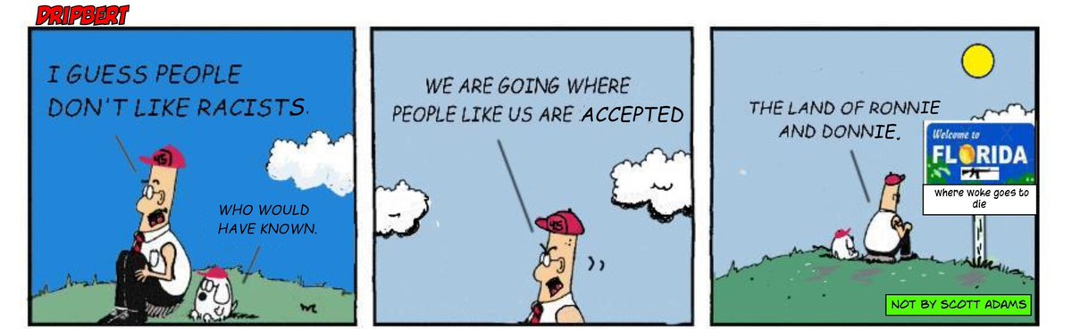 ablueview's tweet photo. Scott Adams cancels Dilbert
🧵2/3 #DilbertIsARacist #DilbertIsDone #WhiteSupremacy #Racism #ElonMusk #BlackLivesMatter #ABlueView https://t.co/NJ7oEtk1cO
