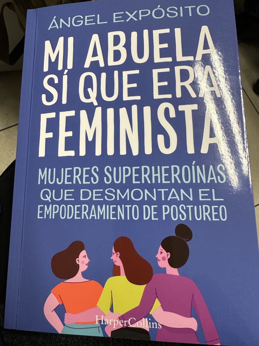 Este #finde tengo súper-lectura. “Mi abuela sí que era feminista”. Gracias ⁦<a href="/ExpositoCOPE/">Ángel Expósito</a>⁩ x dar voz a tantas mujeres luchadoras por la igualdad cada día! 😍😍😍
⁦<a href="/COPE/">COPE</a>⁩