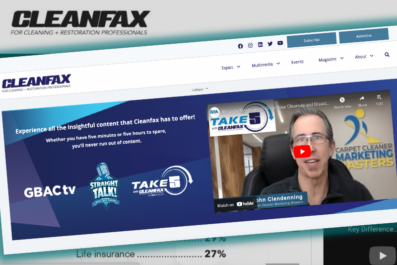 Cleanfaxmag's tweet photo. Take a look at Cleanfax's new look! We have a whole new site designed specifically to help cleaning and restoration pros with all their news and business needs! #cleanfax #cleaning #cleaningindustry #newlook #sitework 

https://t.co/gJ79COBBAL https://t.co/pgRmDbgPuy