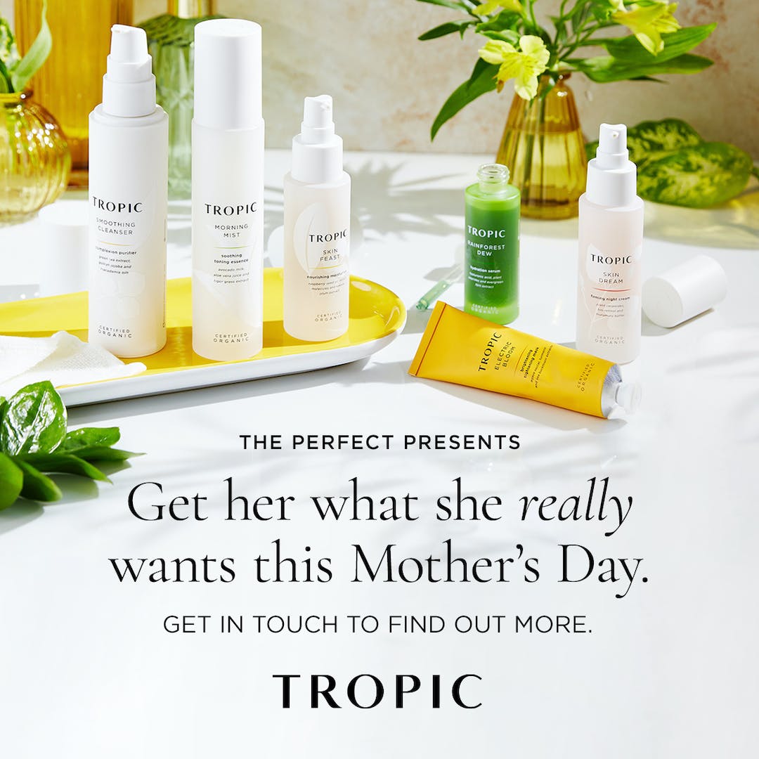 Get in touch to discover gifts your special person truly deserves 

tropicskincare.com/franceswakeling 

#GreenBeautyRevolution #NaturalBeauty #Beauty #CrueltyFree #VeganBeauty #LoveTropic #MothersDayGiftIdeas #SkincareRoutine #PerfectPresents