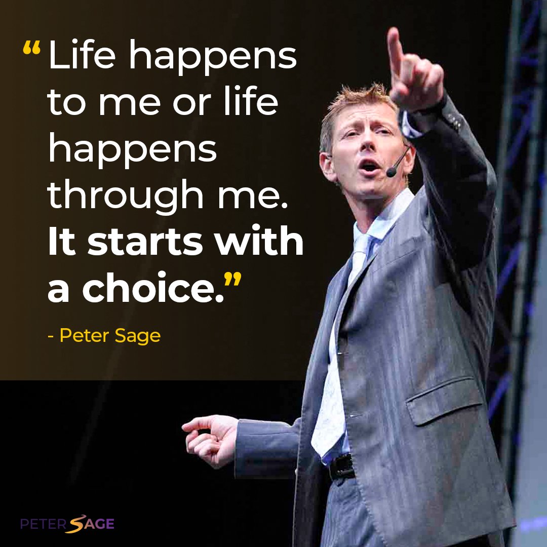 RealPeterSage's tweet photo. It starts with a choice 💪what choice are you going to make? Let me know 👇
#quote #throughme #choice #petersage #quoteoftheday #motivationalquote https://t.co/geNplGSvNF