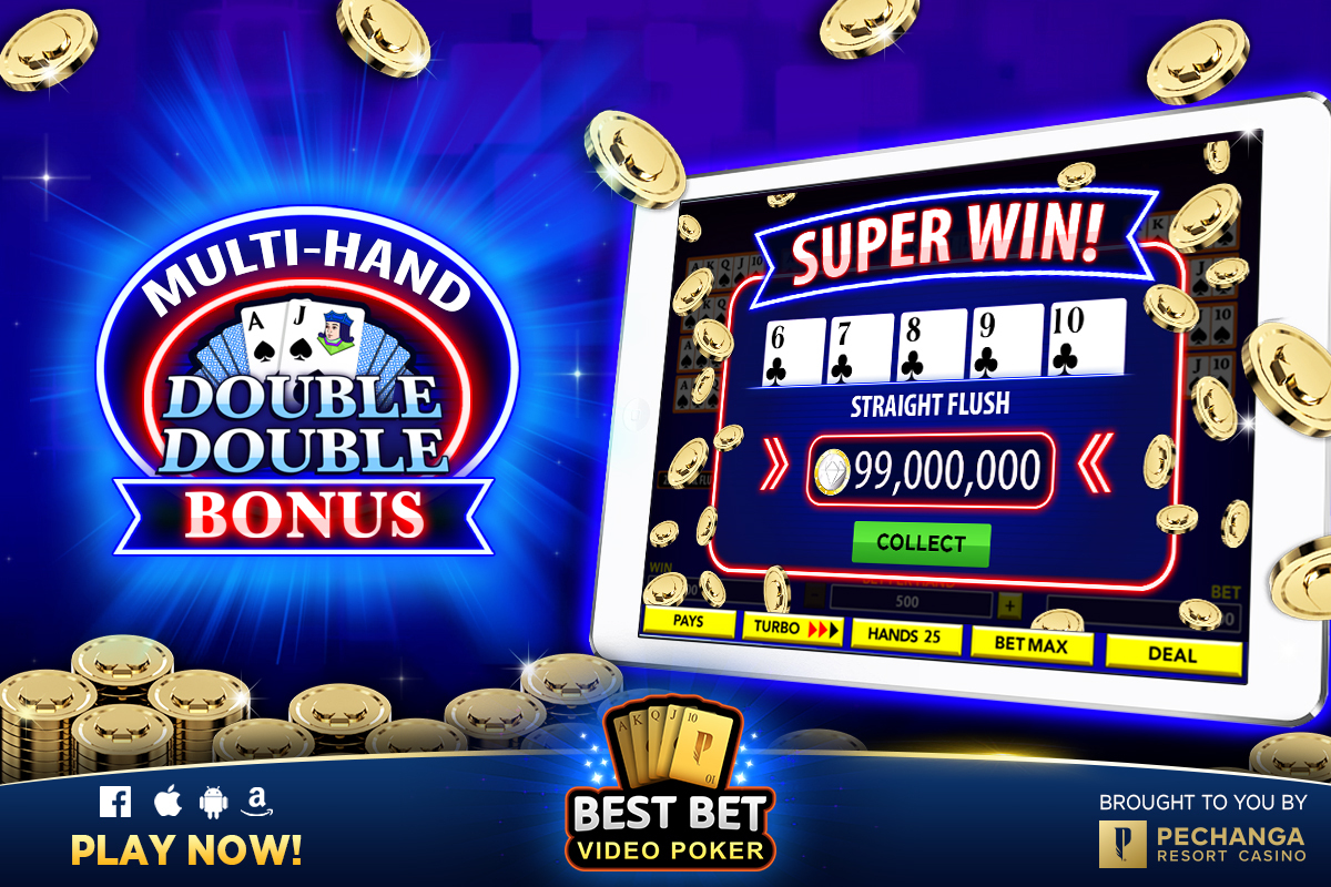 BBVideoPoker's tweet photo. Check out our latest Featured Game of the Week, Multi-Hand Poker - Double Double Bonus Poker! 📣 Comment below if you're excited to try it! 🥳

Click here for free credits: https://t.co/sb6FpPf08X https://t.co/3edBeLdbt5