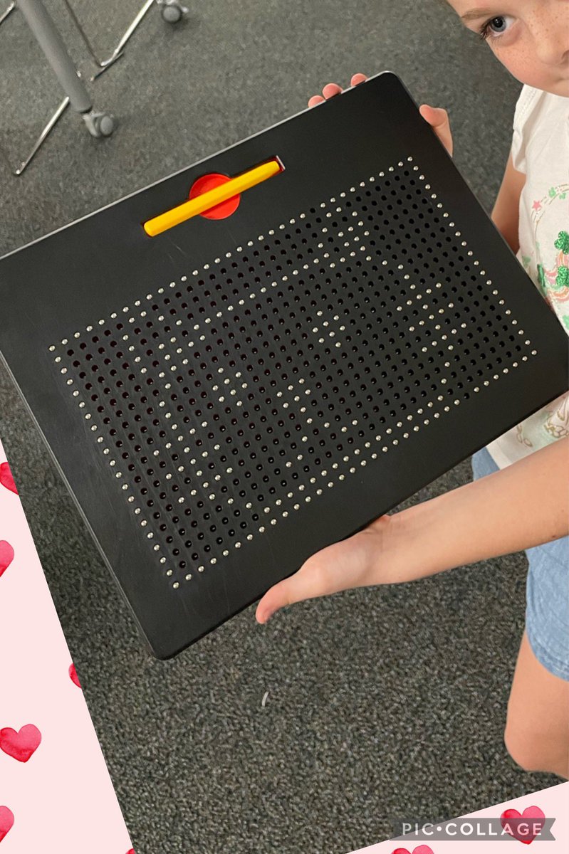 Ss <a href="/SREStallions/">SRE Stallions</a> have fun creating 🐱 with our new magnetic 🧲 drawing ✍️ boards during our brain 🧠 break time ⏰