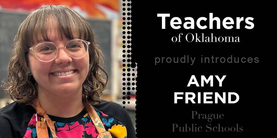 “ I want this to be a safe place. I want this to be an escape from stress.” -Art teacher, Amy Friend

Read more about Mrs. Friend and the welcoming space she has fostered here: 
m.facebook.com/story.php?stor…

#oklaed #TeachersofOK @PragueSchools