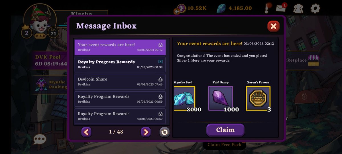 DevikinsPmpanga's tweet image. Silver 1 ! How about you ? 
#trainingevent
#devikin