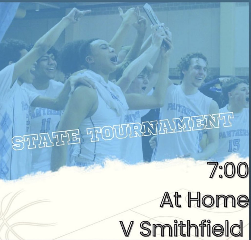 JHS Panthers Basketball (@jhspantherbball) on Twitter photo It’s GAME DAY!! Our Panthers face the Sentinels tonight at home in the RIIL State Tournament Sweet 16! Let’s go!! 🏀🐾
Tip-Off 7:00 PM
<a href="/JHSPantherBball/">JHS Panthers Basketball</a> <a href="/RibcaBasketball/">RIBCABasketball</a> It’s GAME DAY!! Our Panthers face the Sentinels tonight at home in the RIIL State Tournament Sweet 16! Let’s go!! 🏀🐾
Tip-Off 7:00 PM
<a href="/JHSPantherBball/">JHS Panthers Basketball</a> <a href="/RibcaBasketball/">RIBCABasketball</a>