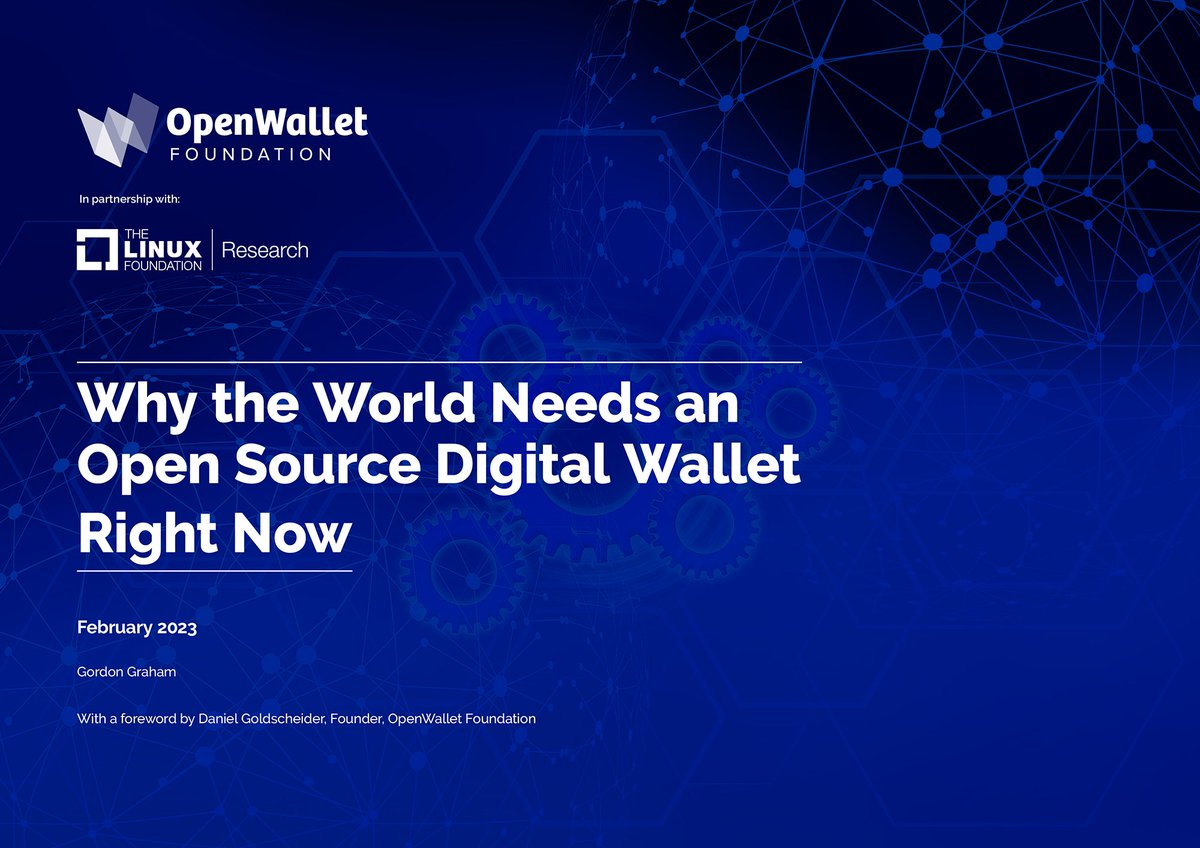 linuxfoundation's tweet image. Why do we need an #opensource digital wallet? It would allow users to choose their bank, payment system, merchant, company, region, nation, or cryptocurrency exchange without being tied to a specific wallet. 

Read more on the LF Blog: hubs.la/Q01D-tgh0
#openwallet