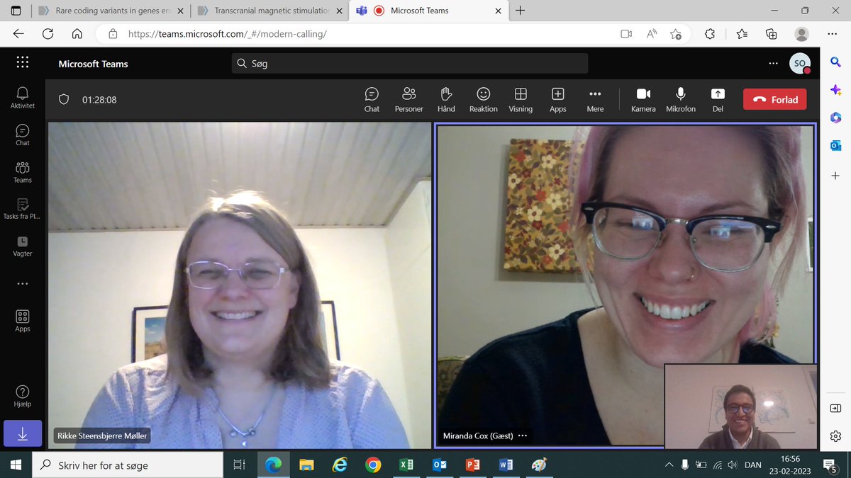Building relationships with the people who are the driving forces behind rare diseases makes for great friendships!  Rockstars working on #gabra1 #neurotwitter