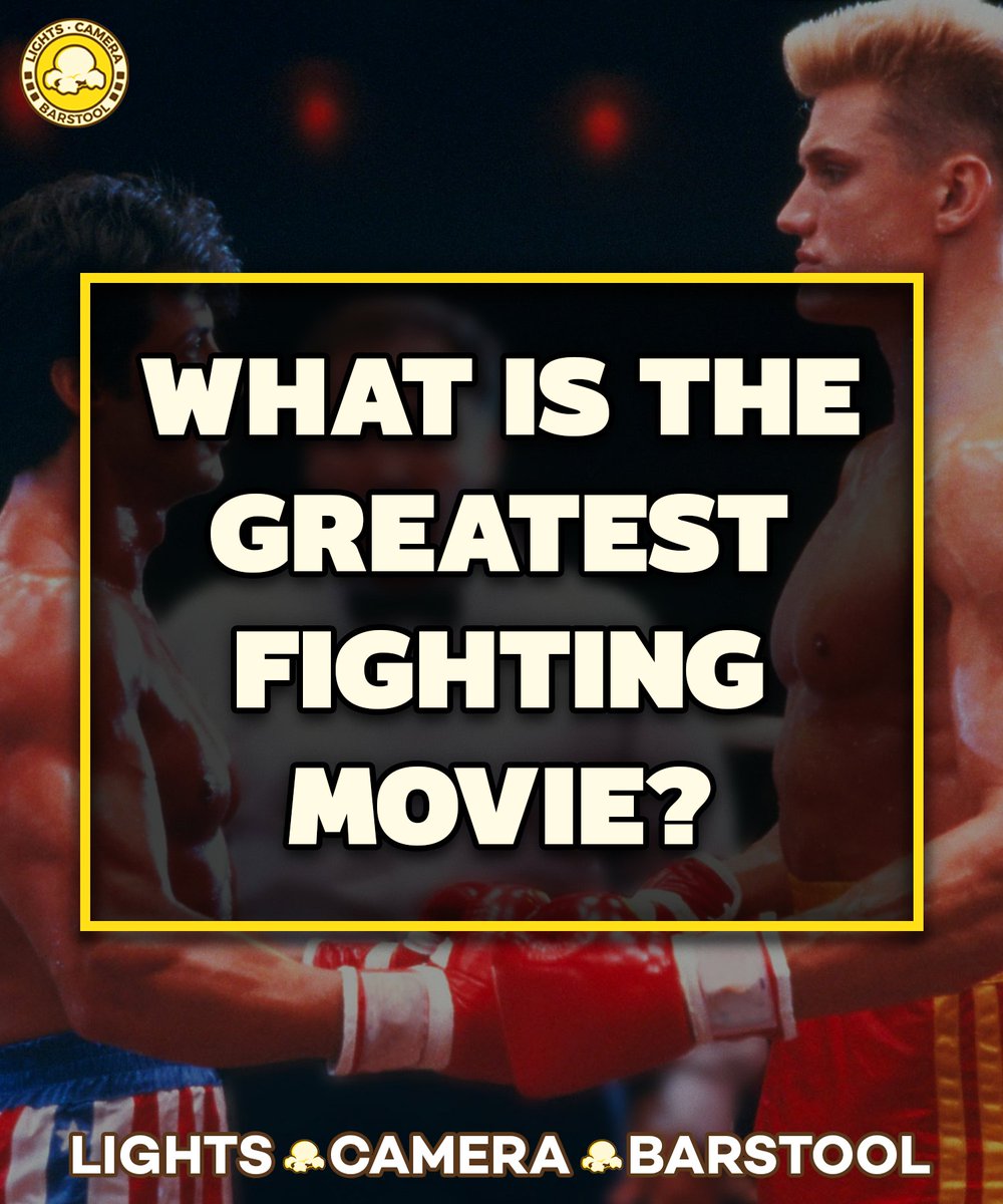 ProjBigScreen's tweet photo. What is the greatest fighting movie of all time? https://t.co/6vF66T9slL