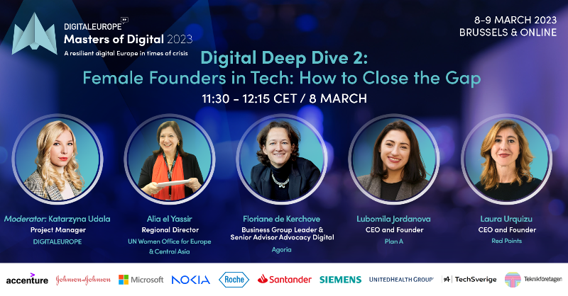 DIGITALEUROPE's tweet photo. ❗ Coming to #MoD2023? Bookmark this summary of Day 1️⃣'s panels so you don't miss a second!

Experts will cover...

➡️ #EnergyCrisis
➡️ #CyberResilienceAct
➡️ #FemaleFounders in Tech &amp; more!

Not registered yet? You can tune in from anywhere by attending online. Don't wait ⤵️