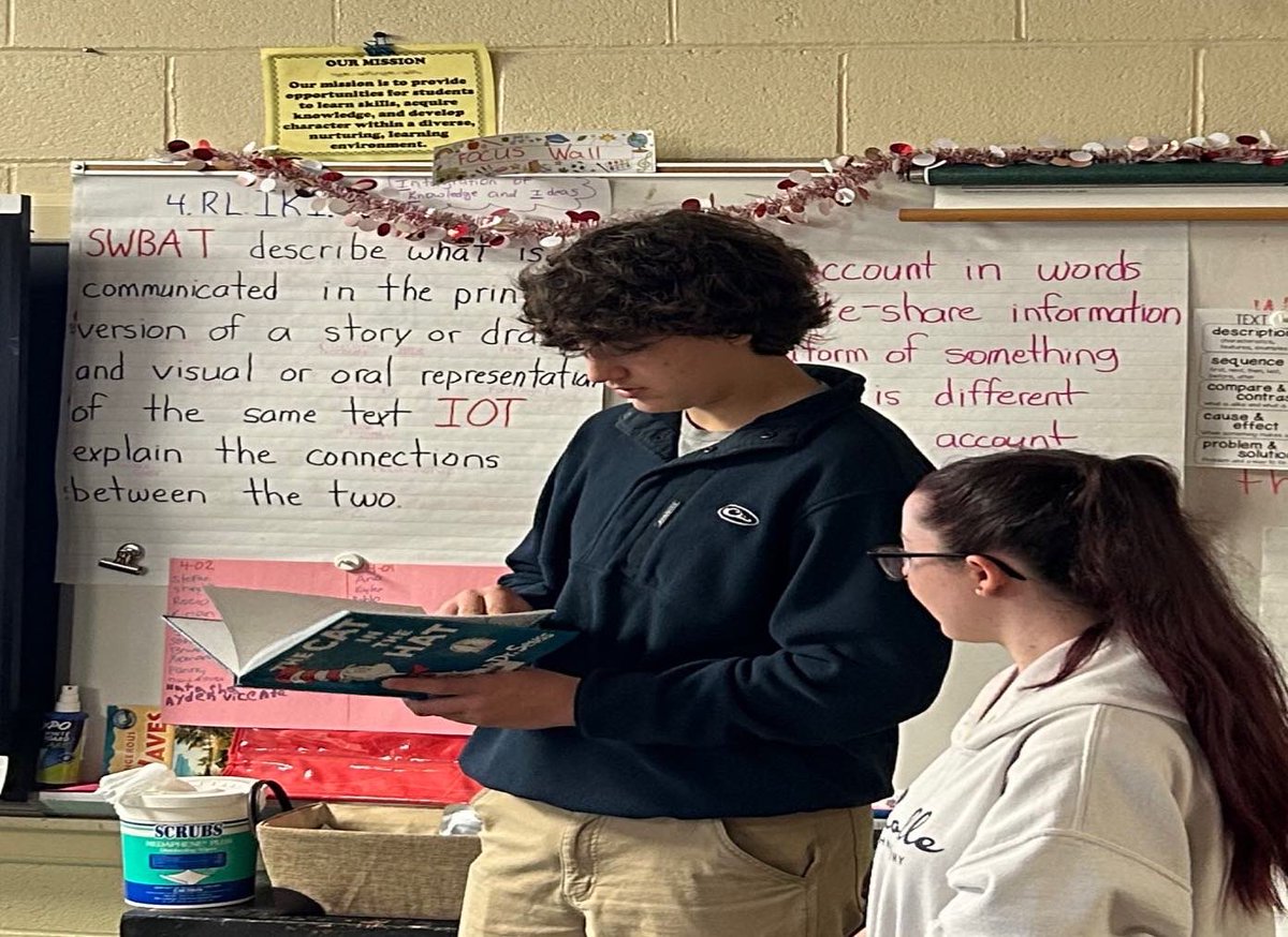 RossvilleAcad's tweet photo. RCA students in Mr. Montano’s Spanish 2 class visited Jackson Elementary to read to students in both Spanish and English. #RiseoftheWolves #ThisIsRTown #RCALearns #RCAServes #DrSeussWeek #ReadAcrossAmerica https://t.co/moU0iHPHx1