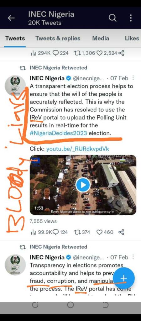 ibekcaleb's tweet photo. @_dinomelaye Let's go to the court please.. INEC must loose. https://t.co/vUwADXgKVZ