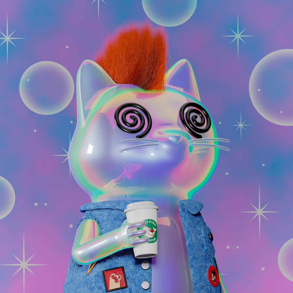 MONIS_NFT's tweet photo. This MONI$ may look cute and magical, but don't let that fool you. This cat drinks Death Wish coffee like it's no big deal. I'm pretty sure that cat's caffeine intake could power a whole city
#xrpnft #nftonxrp #felinegood https://t.co/z1dGipWu4r
