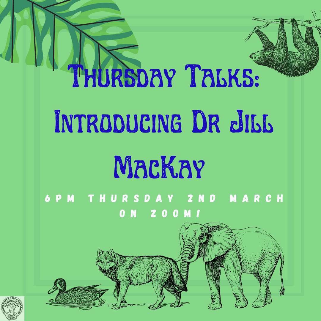 Zoological Society of University of Glasgow tweet media