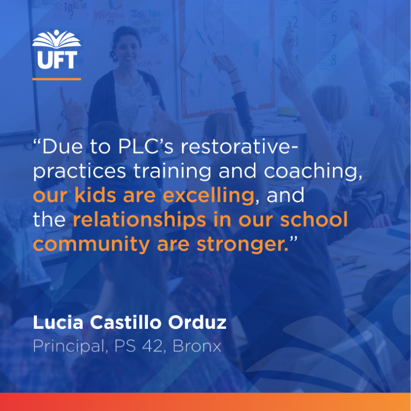 Who’s ready to see more improvements in our public schools and not the expansion of charters?

WE ARE! Join us in supporting <a href="/PLCollaborative/">Positive Learning Collaborative</a>, who work with NYC public schools to help overcome systemic barriers that make it difficult for students to learn. We support #WhatWorks