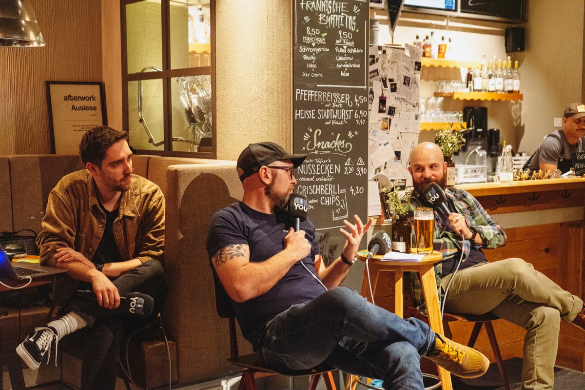 Look at those handsome Dudes!

Das war Episode 2 der Podcast-Brause!  buff.ly/3kNZYP4