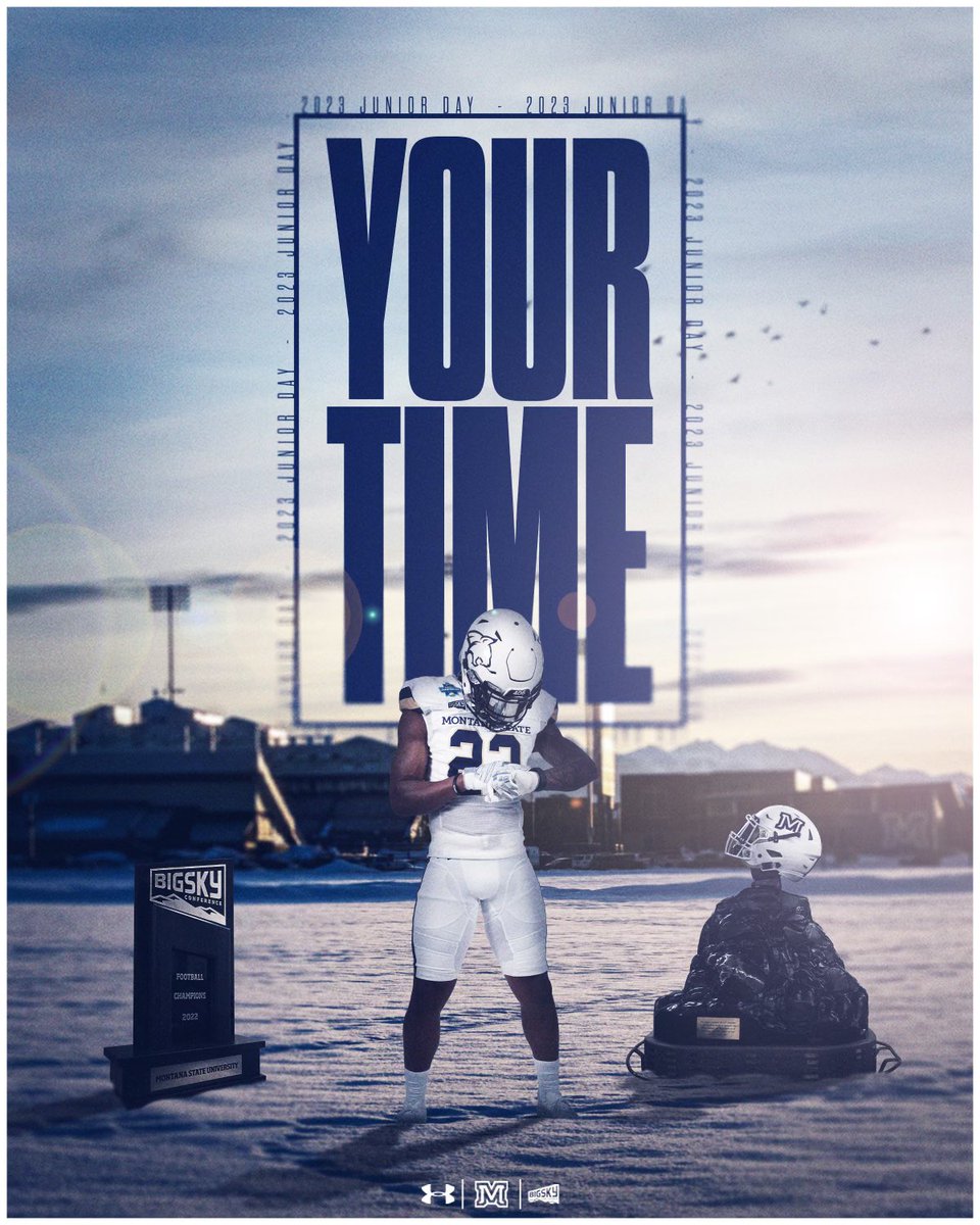 Thanks <a href="/CoachBobbyDaly/">Bobby Daly</a> for the MSU junior day invite! <a href="/MSUBobcats_FB/">Montana State Football</a>