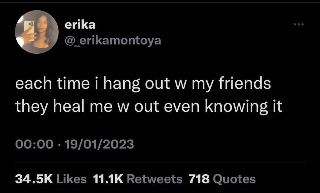 WholesomeMeme's tweet image. Original tweet by @_erikamontoya