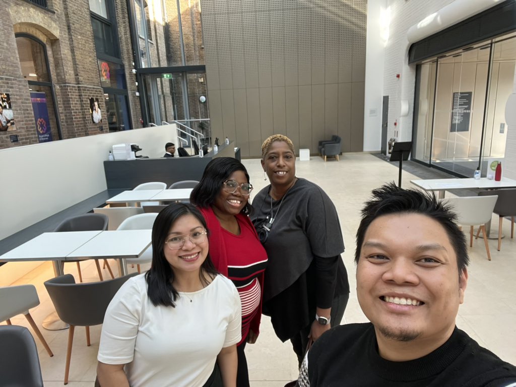 jamesmarthy01's tweet photo. Great Training today with @tariqjordan facilitating our session for #WindrushLeadershipProgramme by @FNightingaleF Its really nice to meet face to face and get to know everyone.
@GemmaStacey10 @LucyBrownFNF Thanks to @hayleypeters & @PhillipsJackee for your support&belief in me https://t.co/2X63CzYpak