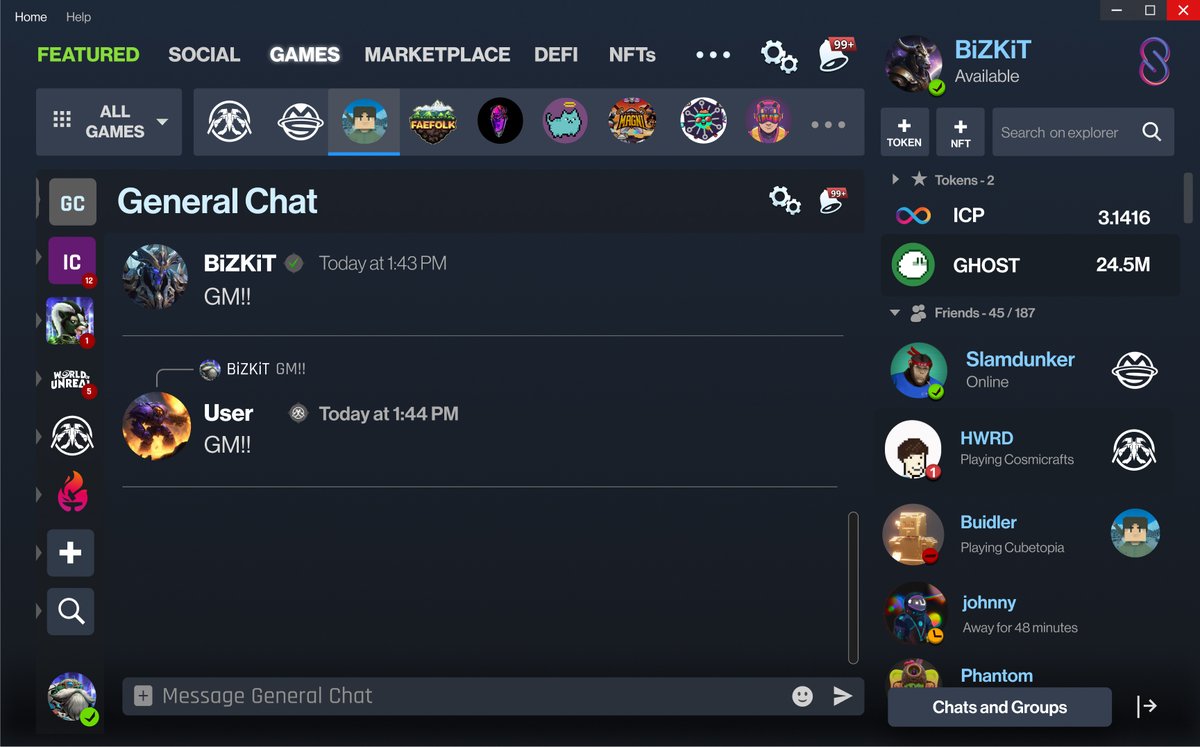 IC__Hub's tweet photo. Hello #ICP 

This is the #Desktop version of the #ICHub, a launcher for projects on the $ICP Ecosystem.

Here are some examples of the categories:
👤Social
🎮Gaming
🪙DeFi
⚖️Marketplace
⛰️NFT Projects
🏦DAOs / Communities

What would you like to see on the upcoming #Alpha?
#Web3 https://t.co/umQs0ibZIt