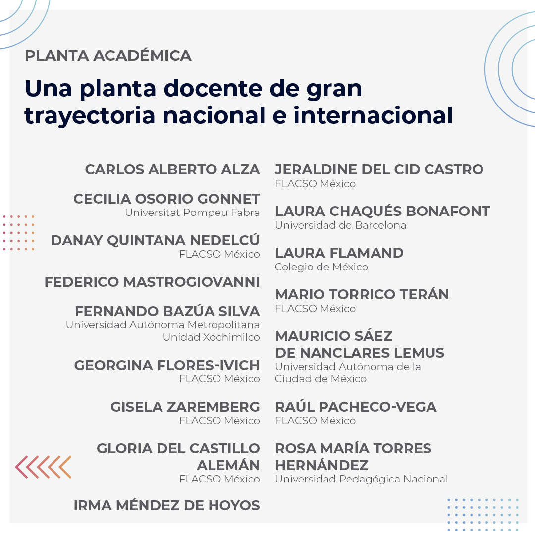 FlacsoMx's tweet photo. 🚨#ÚltimosDías. El próximo 9 de marzo inicia el #Diplomado Internacional en Procesos Políticos de #PolíticasPúblicas y ¿aún no te has inscrito?
¡No lo dejes para el final y realiza tu registro ahora mismo!
ℹ️https://t.co/XVhhcceI6K
✍️https://t.co/94KVFz67yx https://t.co/JVePvymuHJ