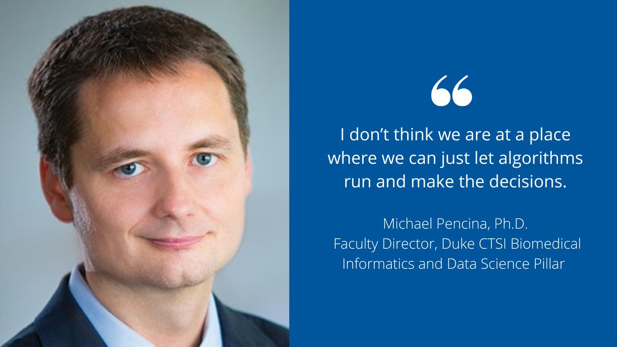 CTSI’s @PencinaPhd talks with the @WSJ about how doctors use #ArtificialIntelligence to help diagnose patients. Doctors aren’t relying solely on AI, but some are using it to help reach diagnoses or spot risks. Details ➡️ duke.is/4qu75