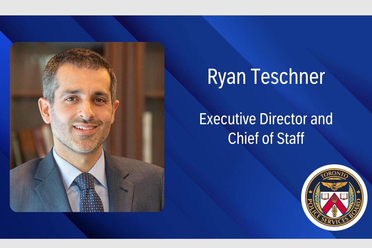 Today we honoured Exec. Dir. Ryan Teschner, a bold, strategic, dedicated & innovative leader whose progressive, collaborative and community-focused approach helped us reimagine what community safety means to Torontonians. Wishing him well as ON's new Inspector General of Policing