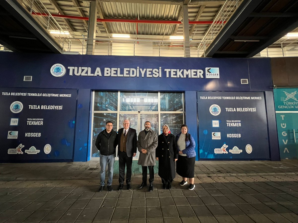 <a href="/TuzlaTekMer/">Tuzla Belediyesi Teknoloji Geliştirme Merkezi</a> <a href="/NisantasiEdu/">İstanbul Nişantaşı Üniversitesi</a> <a href="/TulayKalav/">Tülay Kalav 🇹🇷</a> <a href="/AltuntasMehmt/">Mehmet Altuntaş</a> <a href="/DrSonersahin/">Prof.Dr.Soner Şahin</a> Nişantaşı Üniversitesi Tıp Fakültesi ve Biyotekmer ekibi olarak Tuzla TEKMER'e ziyaret gerçekleştirerek yeni projeler konusunda ortak akıl geliştirdik. Nazik evsahiplikleri için teşekkür ederiz.