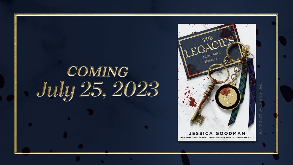 PenguinTeen's tweet photo. ICYMI: #TheLegacies by @jessgood has a cover! This glitzy thriller is set in New York City elite social circles, filled with backstabbing and blackmail, twisty secrets, and a dead body.

Preorder your copy: https://t.co/M52yHHPHSa https://t.co/ifr4kNxzD1