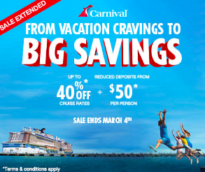 Get great rates and free room upgrade on select sailings through June 2023! 🌞🌤️🌅⛵️
evotravelagent.com/dreamdiscountt…

#travel #hershey #vacations #discount #carnival #cruise #cruisevacation #cruiseblogger #cruiseaddict #cruiseship #VacationVibes