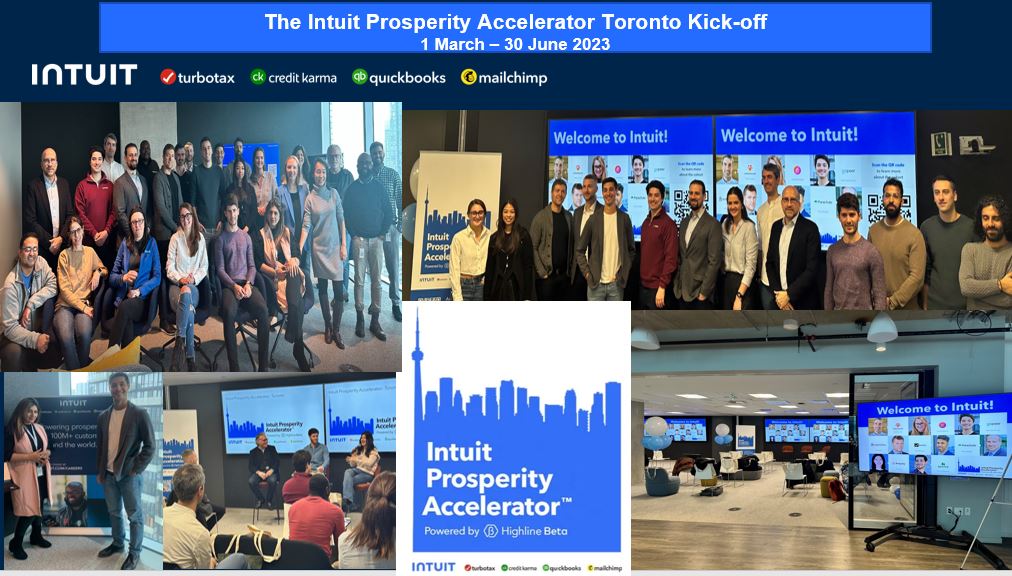 Intuit Accelerator Prosperity Toronto kick-off was yesterday 1 March 2023 hosted by Intuit Canada powered by Highline Beta, is an equity-free, challenge-based program for startups focused on advancing financial prosperity #poweringwithprosperity <a href="/intuitcanada/">Intuit Canada 🇨🇦</a>