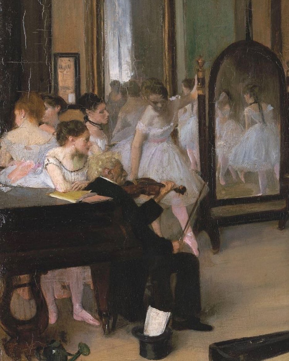 “Art is not what you see, but what you make others see.” | Edgar Degas
Artwork: Edgar Degas | The Dancing Class ca. 1870
On view at The Met Fifth Avenue in Gallery 815
#TheArtery #artcommunity #metropolitanmuseumofart #edgardegas #artcuration #luxurylife #privatemembershipclub