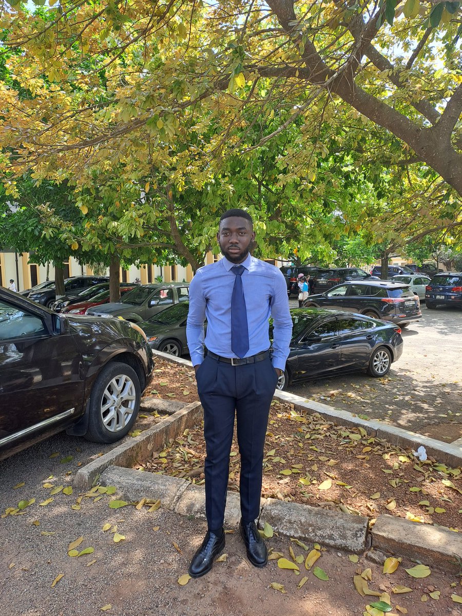 Turned up gracefully for today's presentation.  It was an interactive session with the professors on the panel. We discussed issues and shared ideas (illusions). You can ask <a href="/niiokaii/">nii okai</a> 🤣🤣
PS: Things don't always go as planned.. We go harder next time 😩