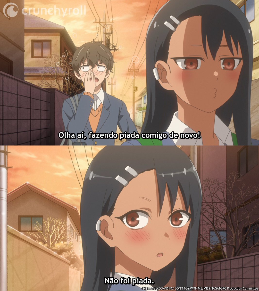 Crunchyroll.pt - Tática: 0-0-11 ofensiva 👀 (✨ Anime: DON'T TOY WITH ME,  MISS NAGATORO 2nd Attack)