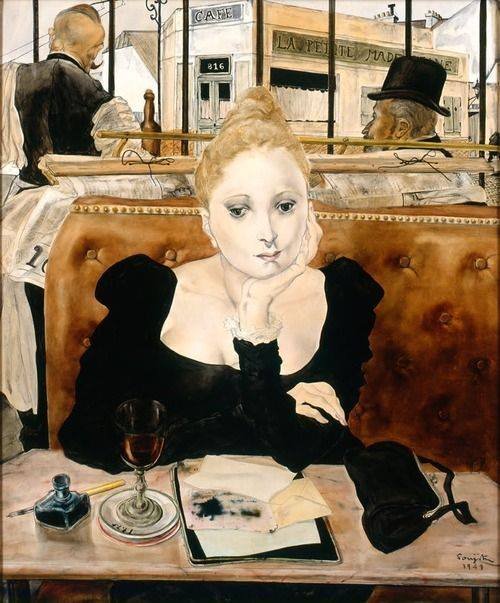 ~
Ci sarà sempre qualcuno che, 
nonostante tu non lo voglia, 
sarà la tua debolezza; se ti sorride, 
tu sorriderai, se ti parla, tu risponderai 
e se ha bisogno di te, tu continuerai ad esserci.
~
C.Bukowski #StorieDiOrdinariaFollia a #SalaLettura
©Leonard Tsuguharu Foujita