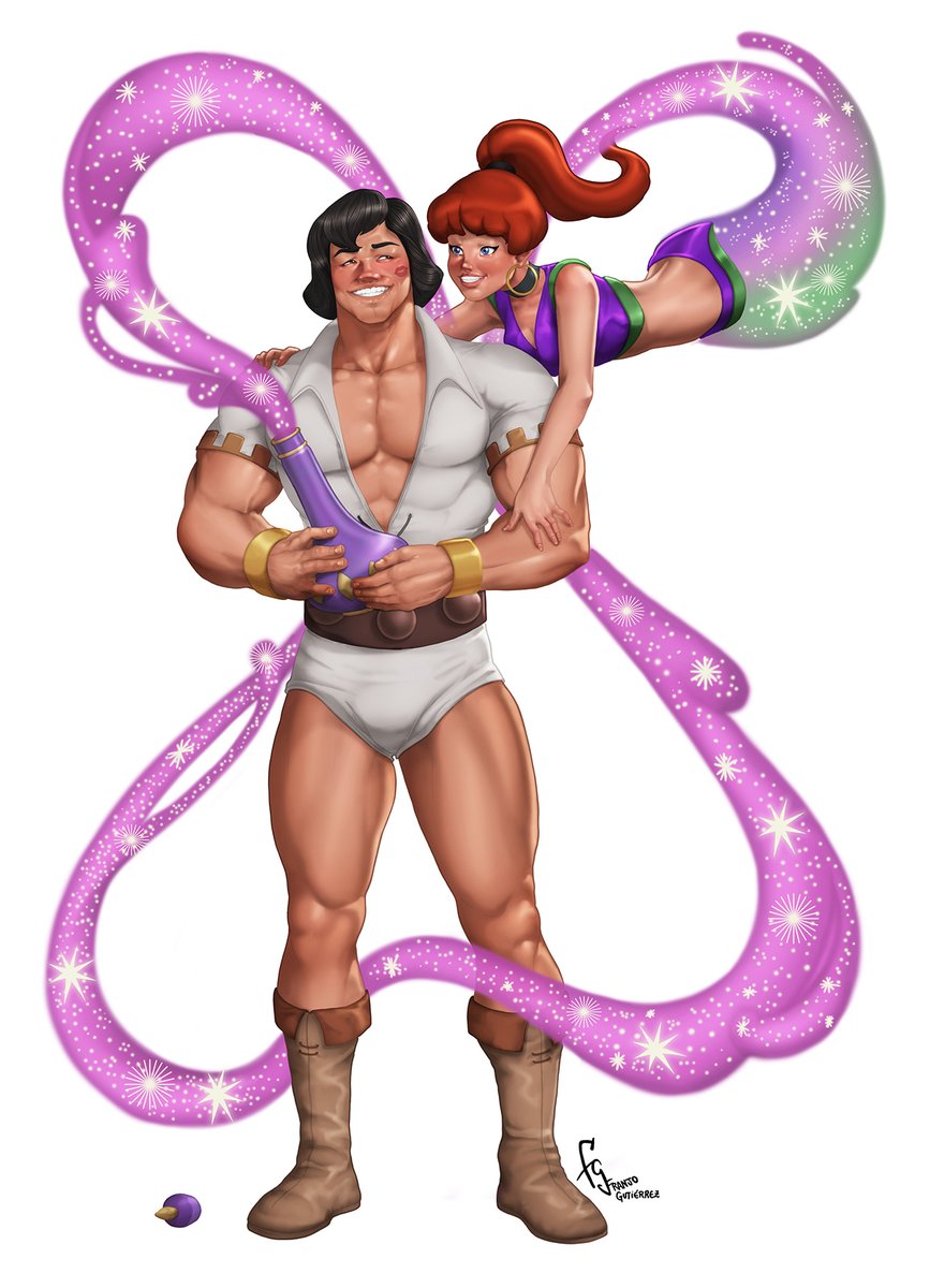 Franjogutierrez's tweet photo. Commission - Samson and Jeannie by FranjoGutierrez
#jannie #samson #youngsamson #hannabarberacartoon #hannabarbera #saturdaymorningcartoons #nostalgia #cartoon #dibujodigital #commission #commissionsopen https://t.co/otovzZjSjA