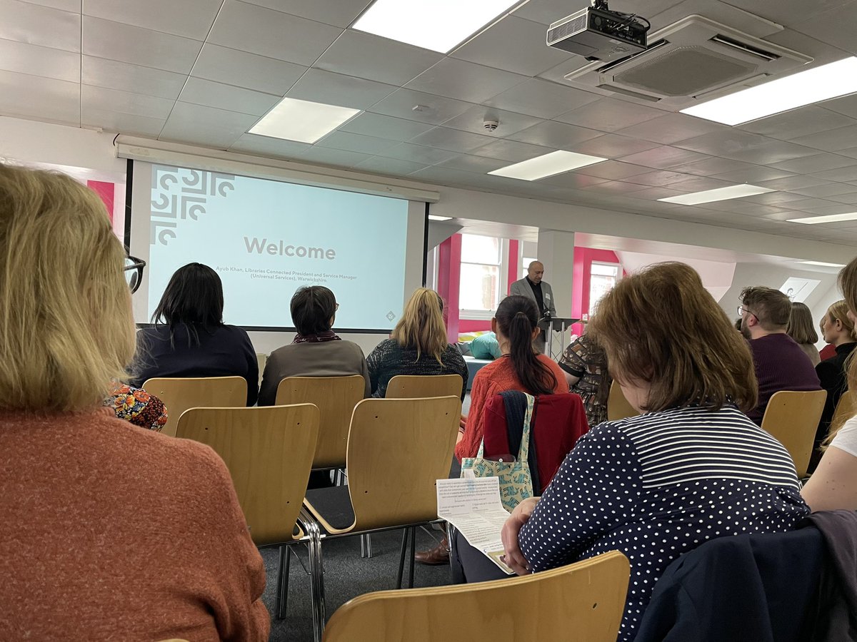 CulturalCurtis's tweet photo. Such a good day learning and talking (quickly) about our innovative Oakley Immersive Storytelling Centre project @gloslibs at @libsconnected #librariesinnovate day. #libraries https://t.co/ifSz1uD8c6