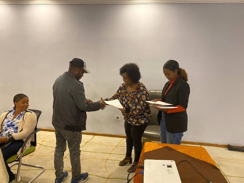 csrc_et's tweet photo. On February 27th, 2022 CSRC held an evaluation event and final ceremony for both cohorts of the comprehensive mentorship and capacity-building training for organizations working on disabilities/associations of persons with disabilities. https://t.co/9NJfY1W0nJ