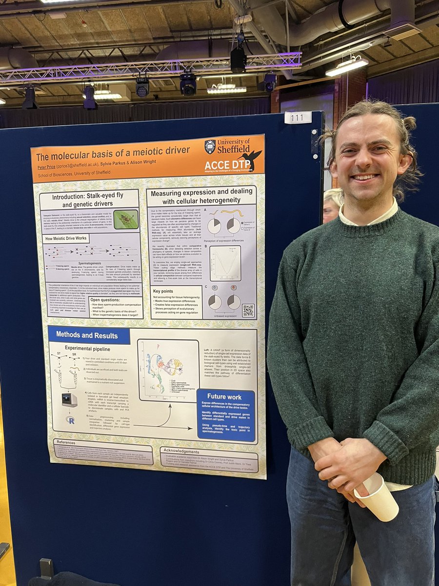 Faculty of science poster symposium! Was great to see all the fab research being done @EEB_Sheffield and the rest of the @ScienceShef community! @Chloe_Mason7 @PeterDPrice @smol_scientist 🦋🐣🪰