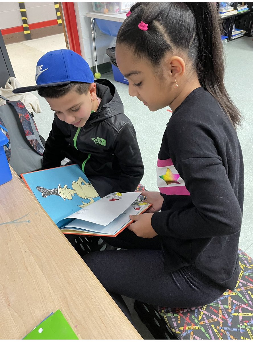 KarenHarris333's tweet photo. Thank you @DanielleKall, and your kindergarten class, for letting us come and share reading buddies with you during #ReadAcrossAmerica2023 @Readinggirl73 @LynnZinser_5 @JamesburgPublic https://t.co/RWGpzQIJlw