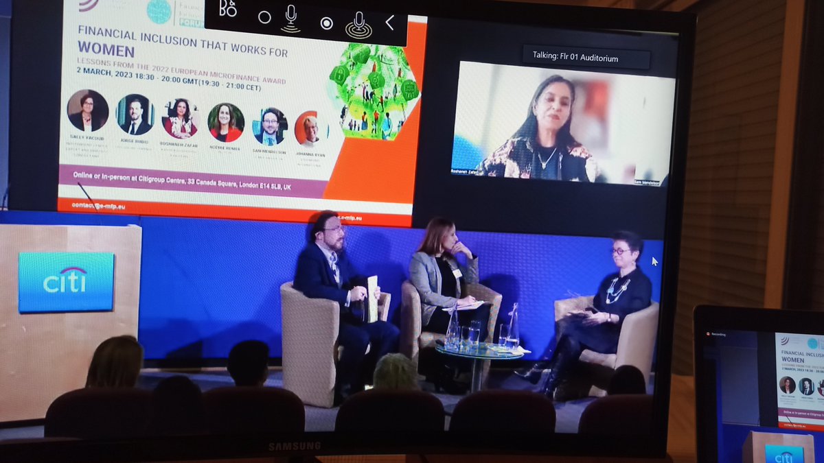 No longer active - e-MFP (@e_mfp) on Twitter photo šGreat turn-out in-person in <a href="/Citibank/">Citibank</a> London & online for the ā#FinancialInclusion that Works for #Womenā event organised by <a href="/e_MFP/">No longer active - e-MFP</a> & <a href="/fiforumuk/">Financial Inclusion Forum</a>
Thanks to our stellar panelists!
šYou can find more on the topic in our publication:
bit.ly/3YkwI01
#womensempowerment šGreat turn-out in-person in <a href="/Citibank/">Citibank</a> London & online for the ā#FinancialInclusion that Works for #Womenā event organised by <a href="/e_MFP/">No longer active - e-MFP</a> & <a href="/fiforumuk/">Financial Inclusion Forum</a>
Thanks to our stellar panelists!
šYou can find more on the topic in our publication:
bit.ly/3YkwI01
#womensempowerment