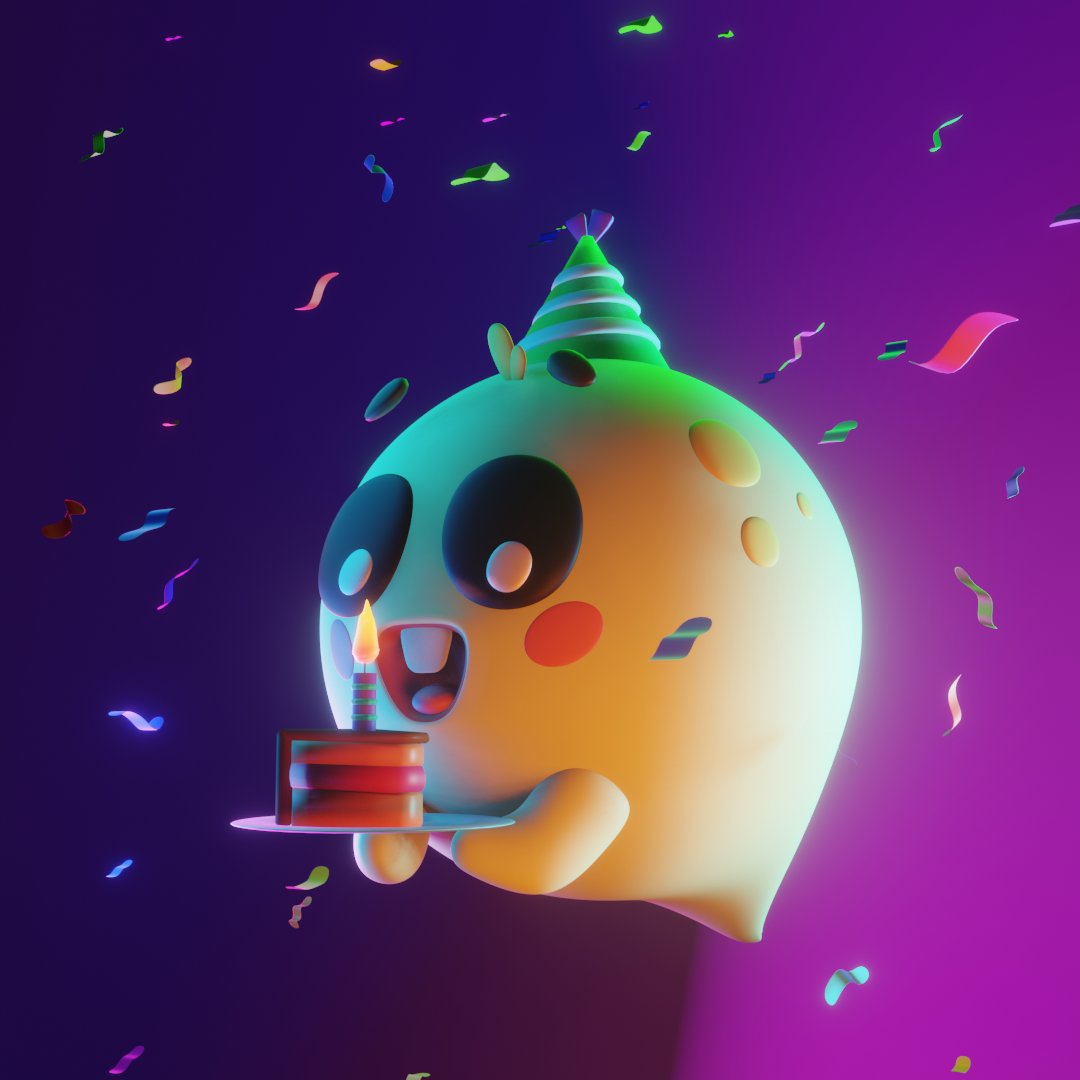 hellen_sdz's tweet photo. B-Day Fantasminha 🎂

Design de personagem que fiz para um estudo 3d! https://t.co/3KaCK7H6rE