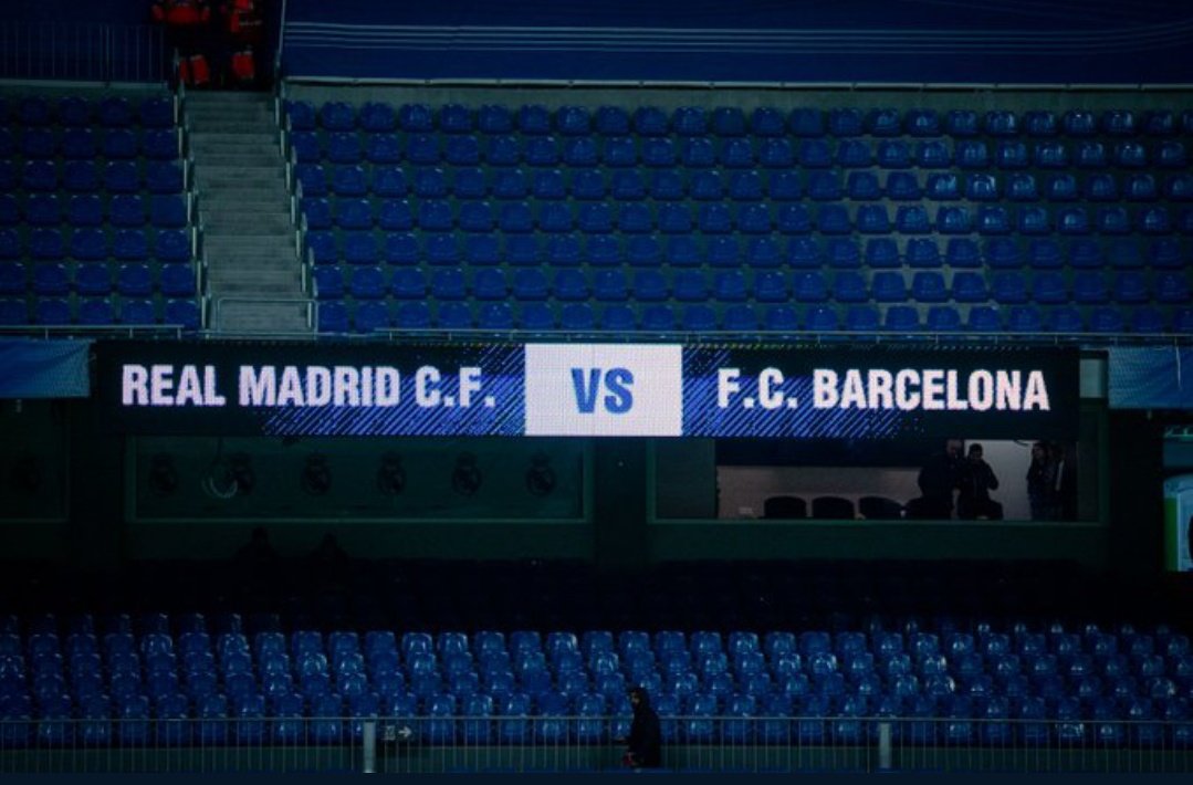 luminsamoses's tweet image. Copa Del Rey #ElClasico 

#SemiFinal #FirstLeg 

Real Madrid Vs Barcelona 

Time: 11:00pm EAT 

#SantiagoBernabeu #CopaDelRey