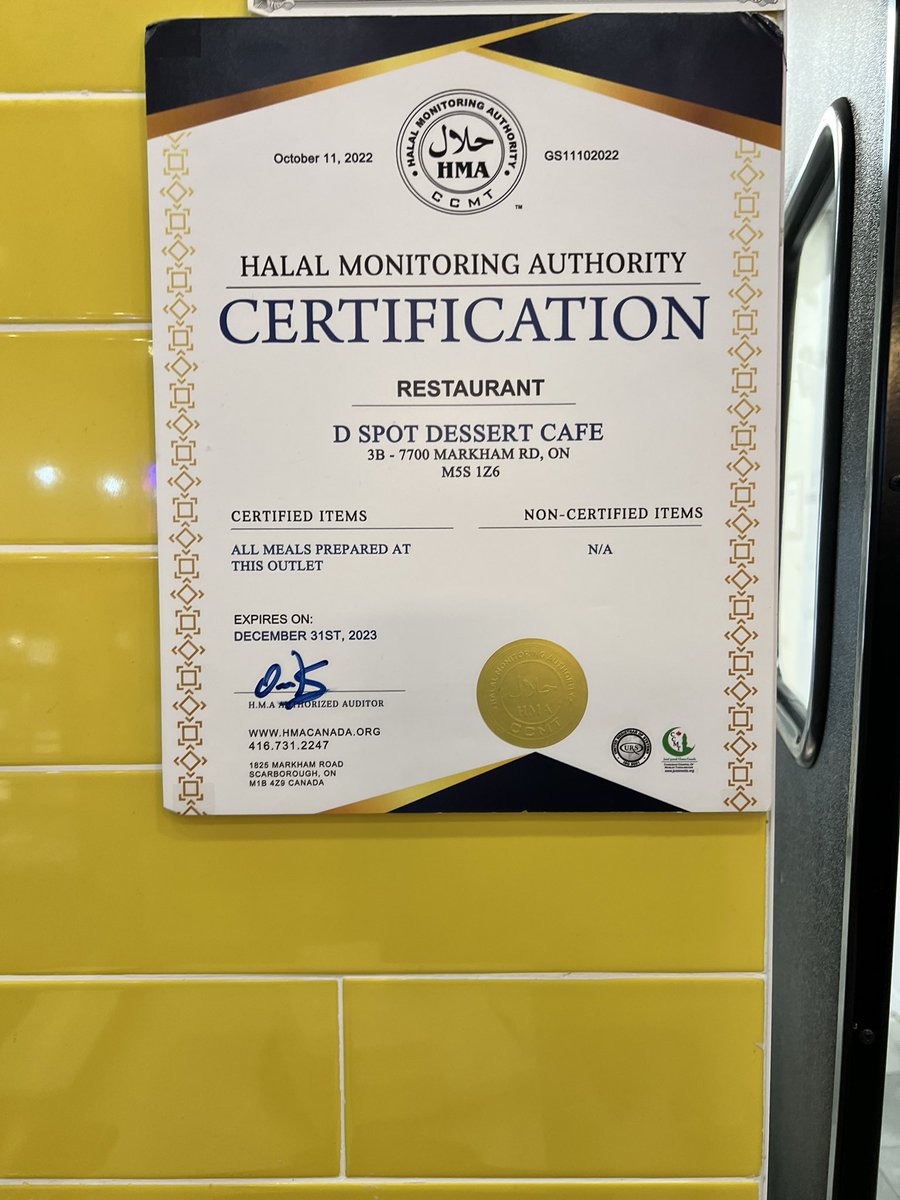 MsThamotharan's tweet photo. Grade 6 students @faircloughps got to visit our local Dspot to write a food review. Go check out Dspot at Markham and Highglen. They’ve got a halal certification and a prayer room, which was important to our students. I highly recommend you check them out! https://t.co/WQgr5rgCBt
