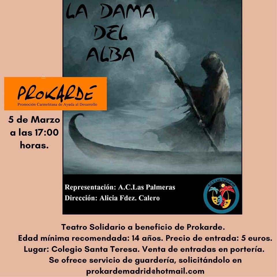 c_santateresa's tweet photo. Este domingo 5 de marzo, en el salón de actos del colegio, tendrá lugar una obra de teatro con fines solidarios. ¡Te esperamos!
#SomosSantaTeresa #Colegio #Teatro #Prokarde #Solidaridad https://t.co/5F9k9rAtch