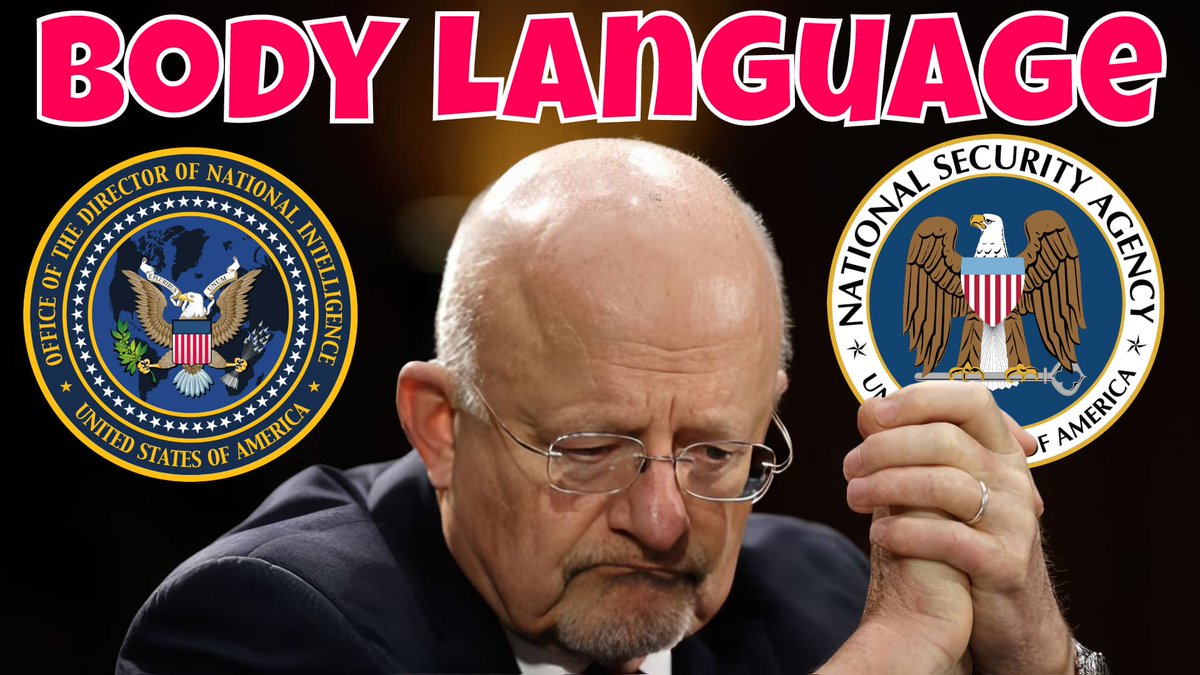 hunleyeric's tweet image. Uncovering the Truth: Was James Clapper Lying to Congress? 
@AuthorGavin joins me to explore body language and statement analysis
youtube.com/live/tpluv84el…
#bodylanguage #statementanalysis