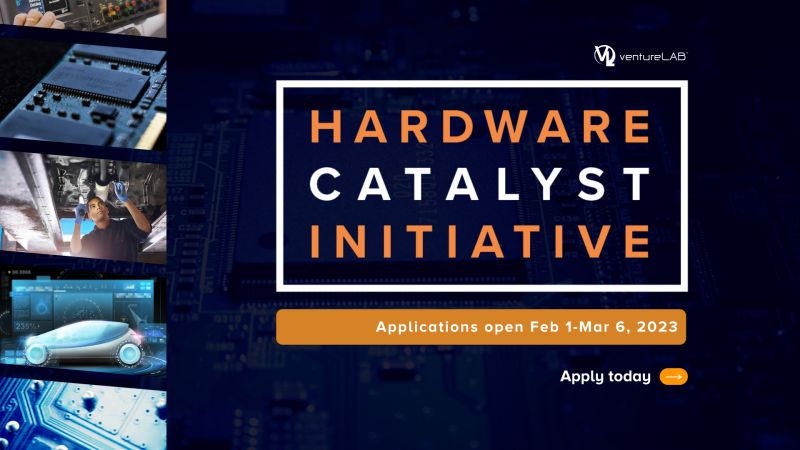ventureLABca's tweet photo. ⏰ Only a few days left to apply to the Hardware Catalyst Initiative. Benefit from our one-of-a-kind #hardwarelab, a wide network of strategically-aligned hardware partners and investors, expert hardware advisory and guidance, and much more. https://t.co/kWPoUa7pd7 #YRTech https://t.co/TZvUJNra1y
